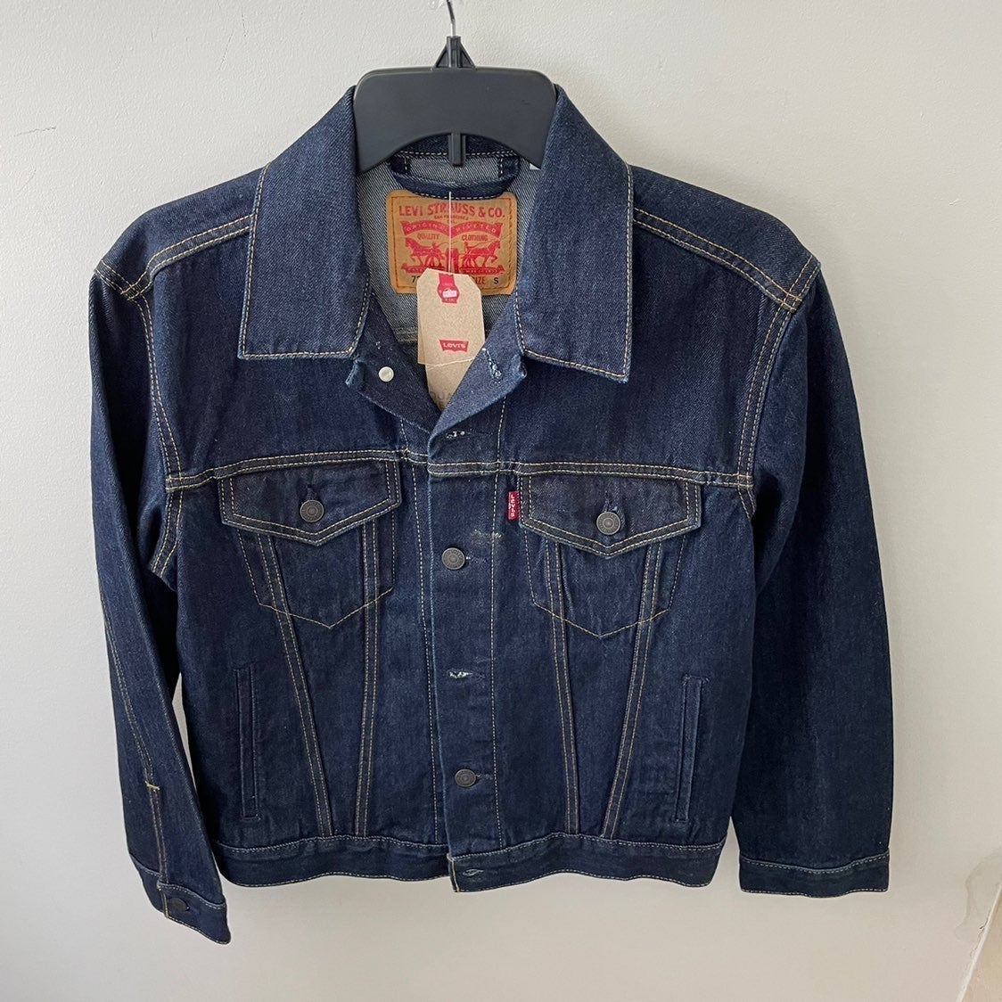 Levi's Jean Ja ket Sz S NWT
