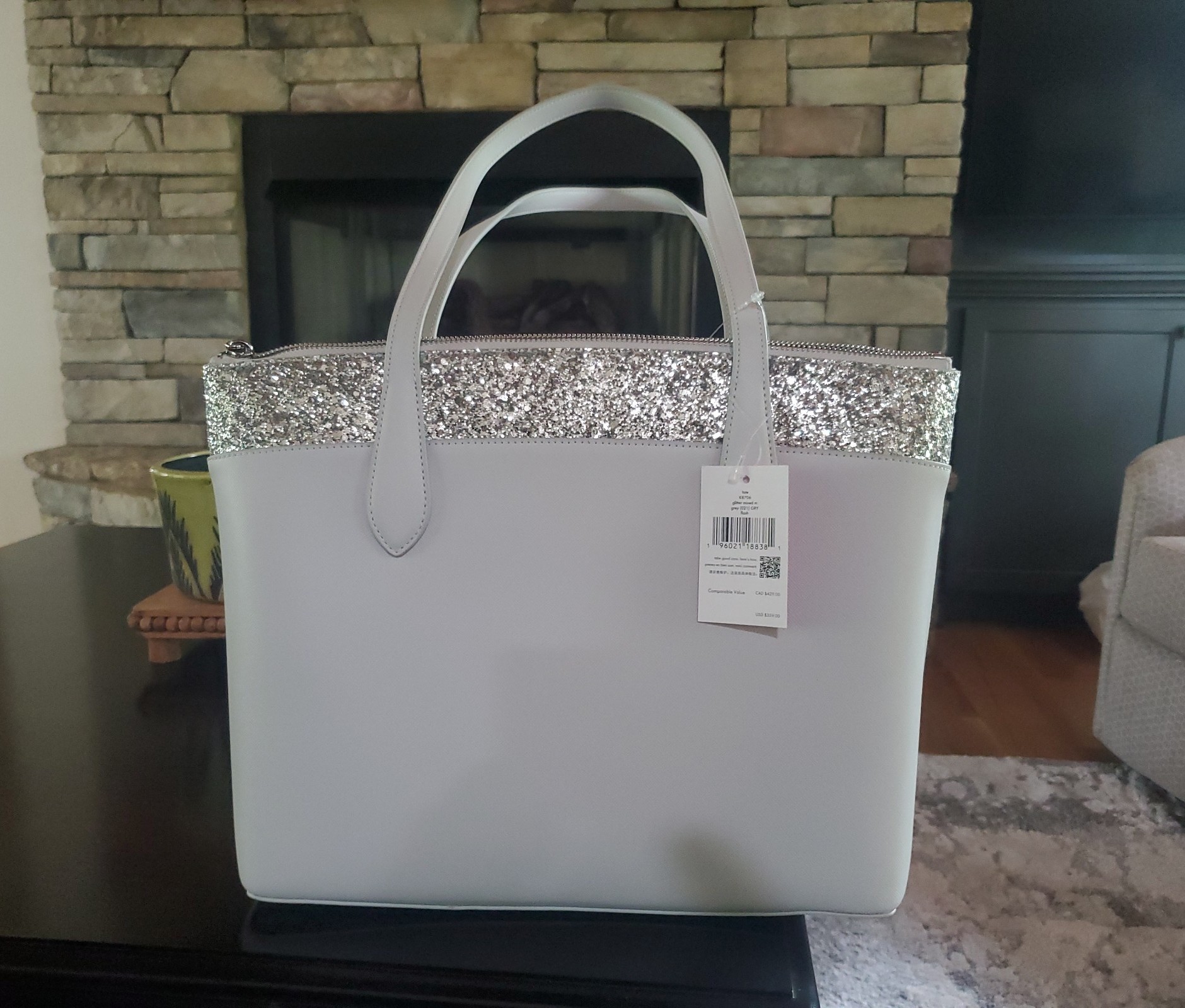 Kate Spade Gray Flash Tote-NWT