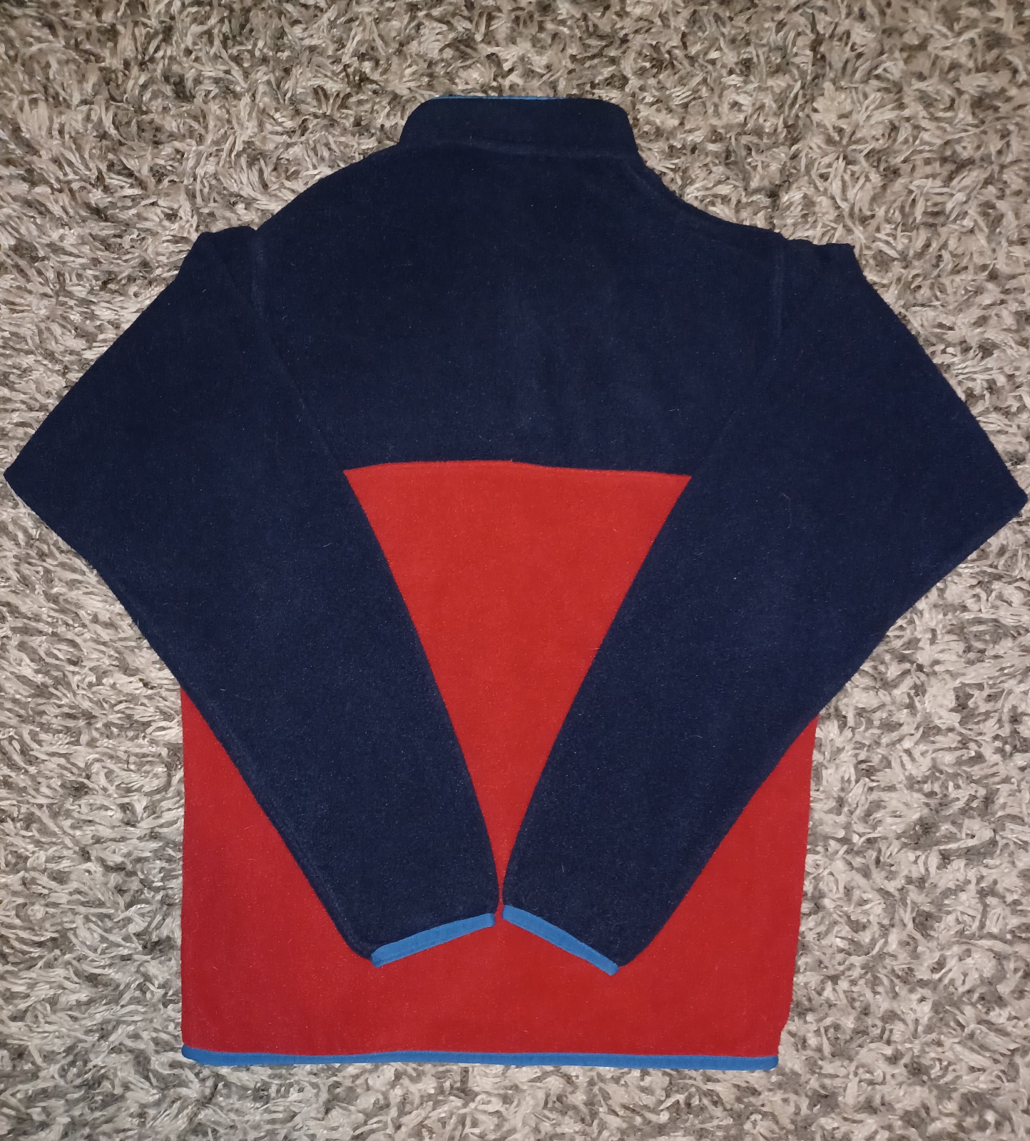 PATAGONIA BLUE store RED LIGHTWEIGHT SYNCHILLA SNAP T FLEECE PULLOVER SIZE MENS SMALL