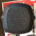 BIOL CAST ALUMINUM GRILL PAN WITH NON-STICK COATING 28 cm NEW. GREBLON NONSTI