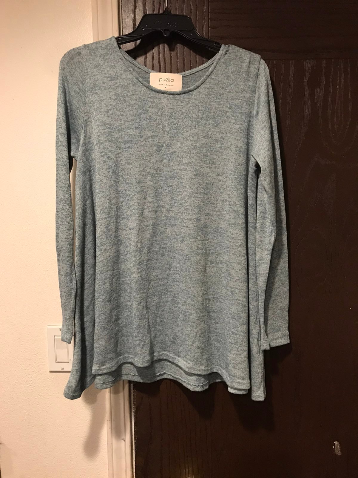 Hot sales little lady Long tops M sleeve