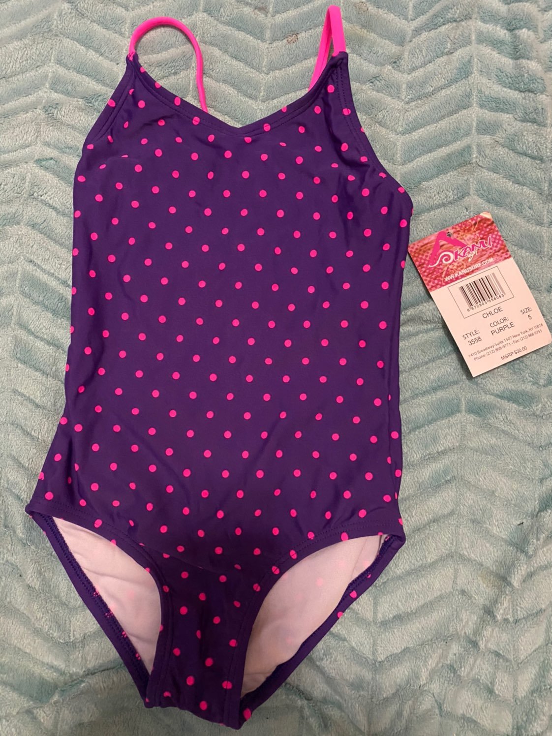 Kanu Surf One Piece Swimsuit sz 5