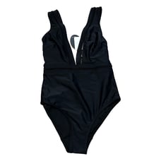 Ted Baker London Plunge One Piece Swimsuit in Black Size '1' US 0-2 New