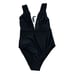 Ted Baker London Plunge One Piece Swimsuit in Black Size '1' US 0-2 New