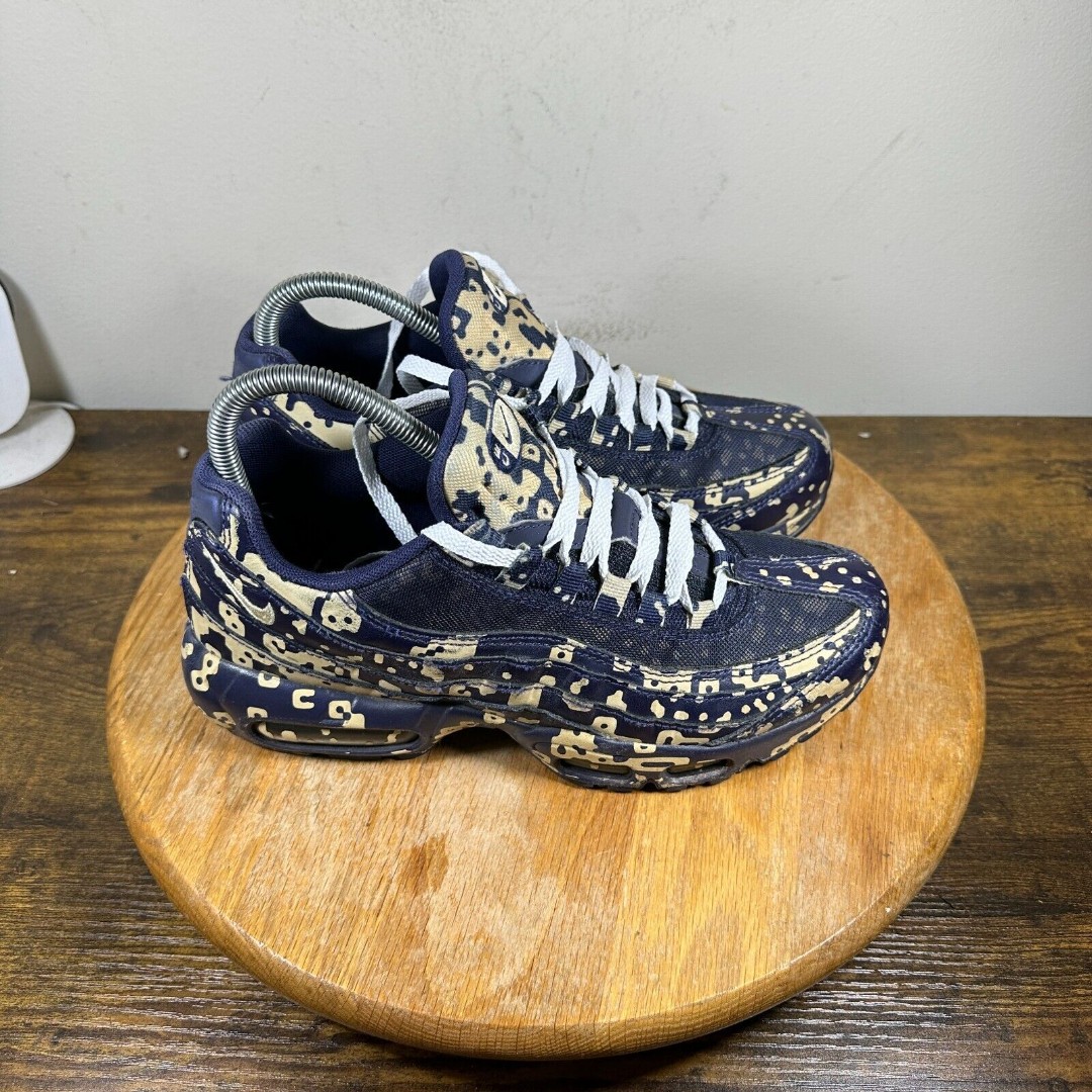 Nike Cav Empt x Air Max 95 Blackened Blue Women's Size 8 Shoes AV0765-400