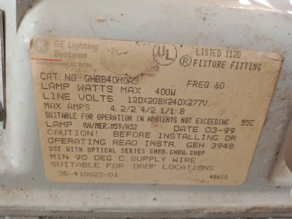 400 watt light with wire