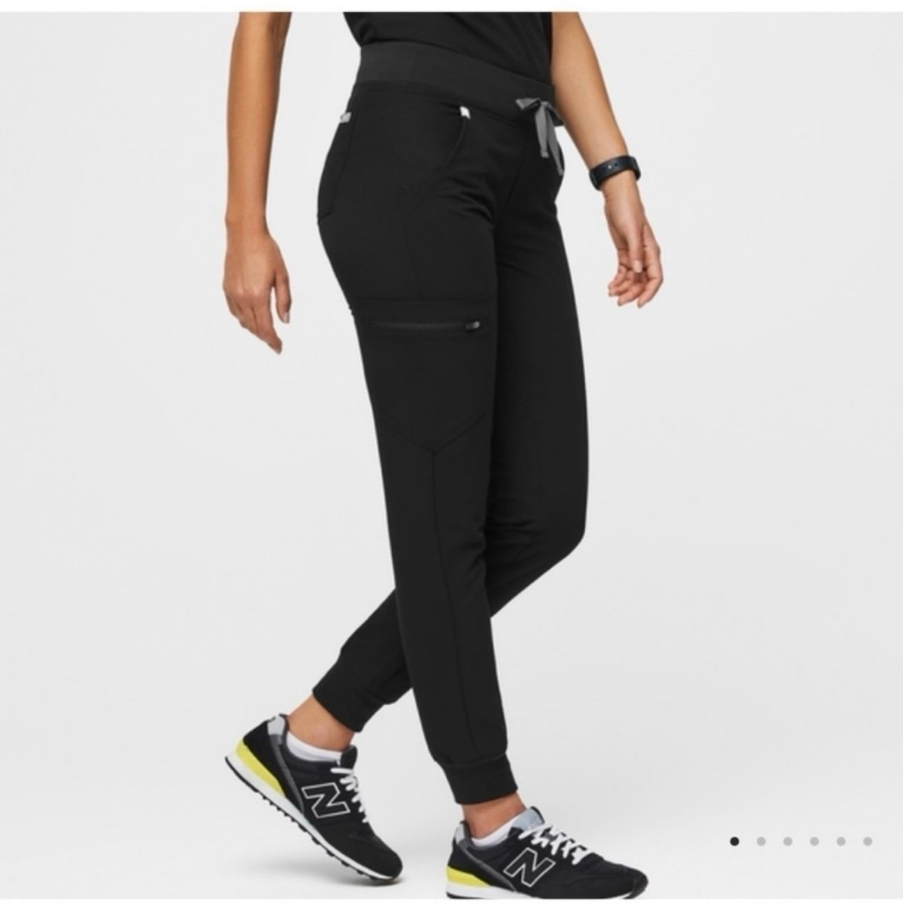 FIGS ZamoraM Jogger Scrub Pants Black