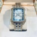 Bulova Crystal Collection Black Dial Silver Steel Strap Watch for Men