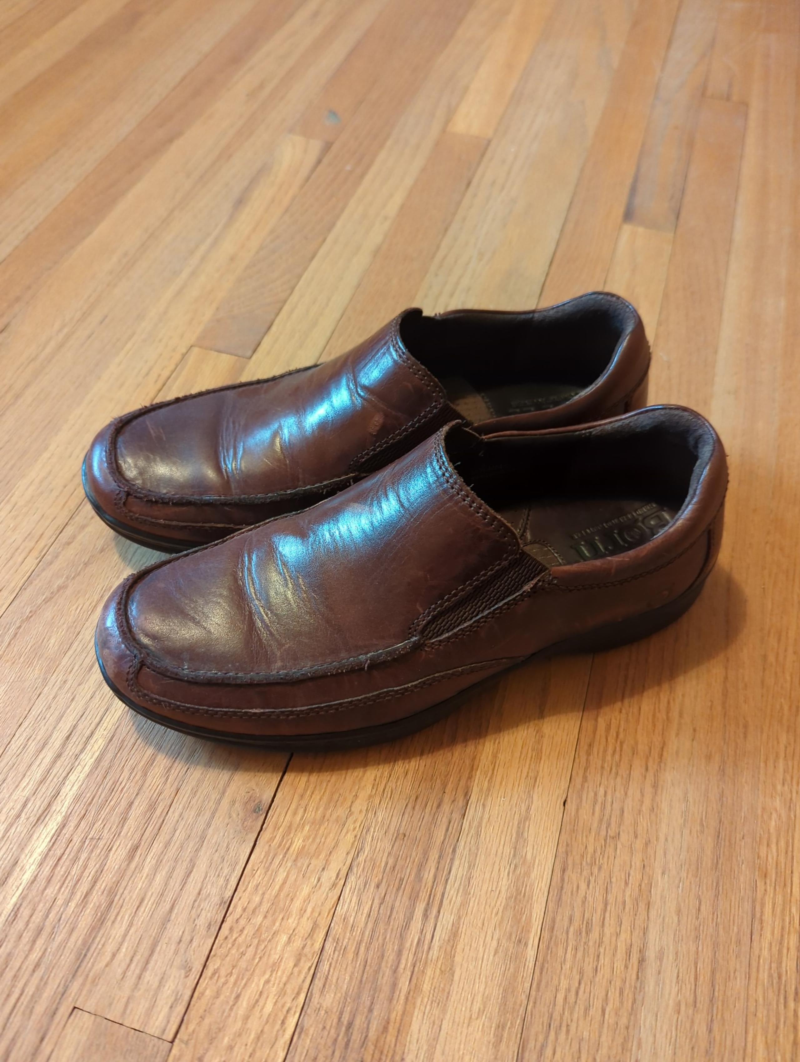 Men's Born Leather Dress Shoes Size 8