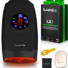 Lunix LX7 Touchscreen Electric Hand Massager