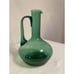 1960's Italian Empoli Green Glass Decanter