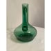 1960's Italian Empoli Green Glass Decanter