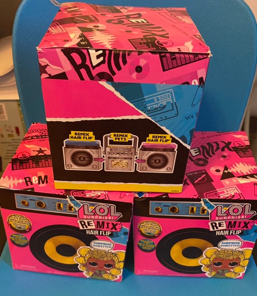 3 lol remix hairflip new in box