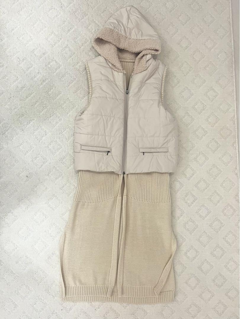 MINHA KILAKILA Brand New with Tags Reversible Boa Long Vest