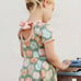 Girls Matilda Jane CeCe Apple Print Full Skirt Dress Size 4 New in Bag