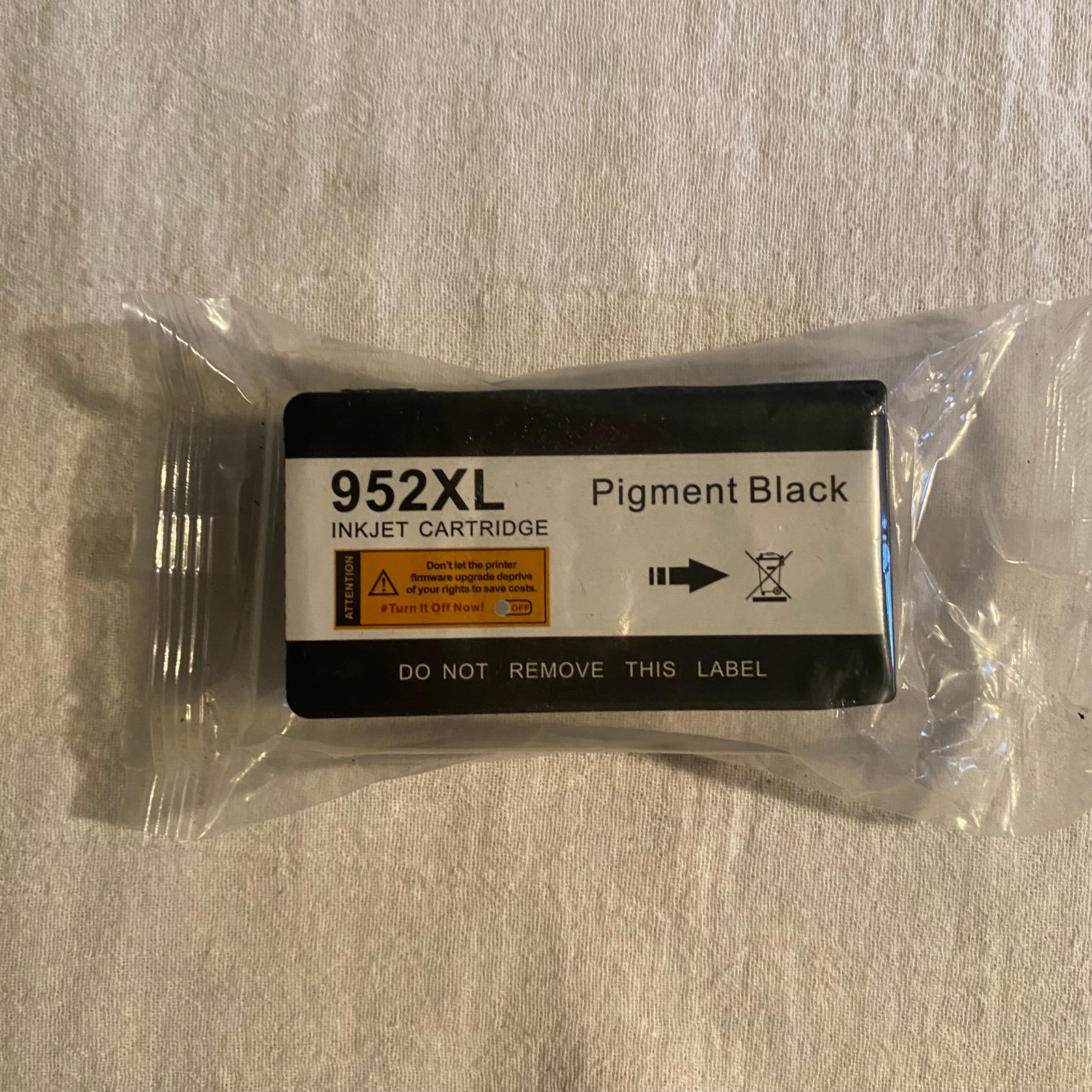 952XL Black Ink Cartridge Replaces HP for OfficeJet Pro