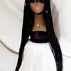Braided Bangs wig