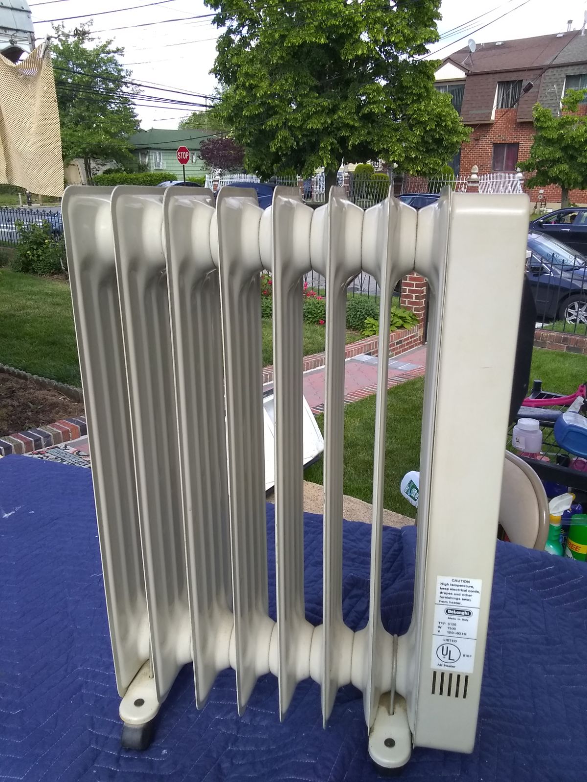 Portable electric heater
