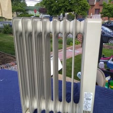 Portable electric heater