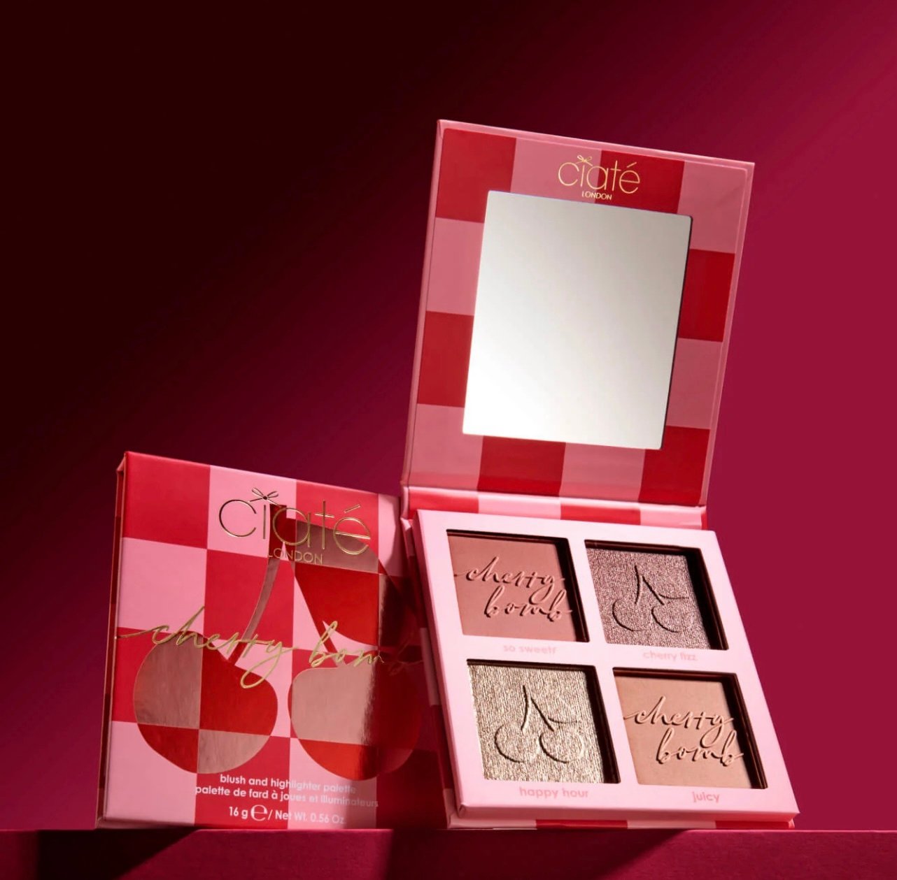 Ciate London Cherry Bomb Palette