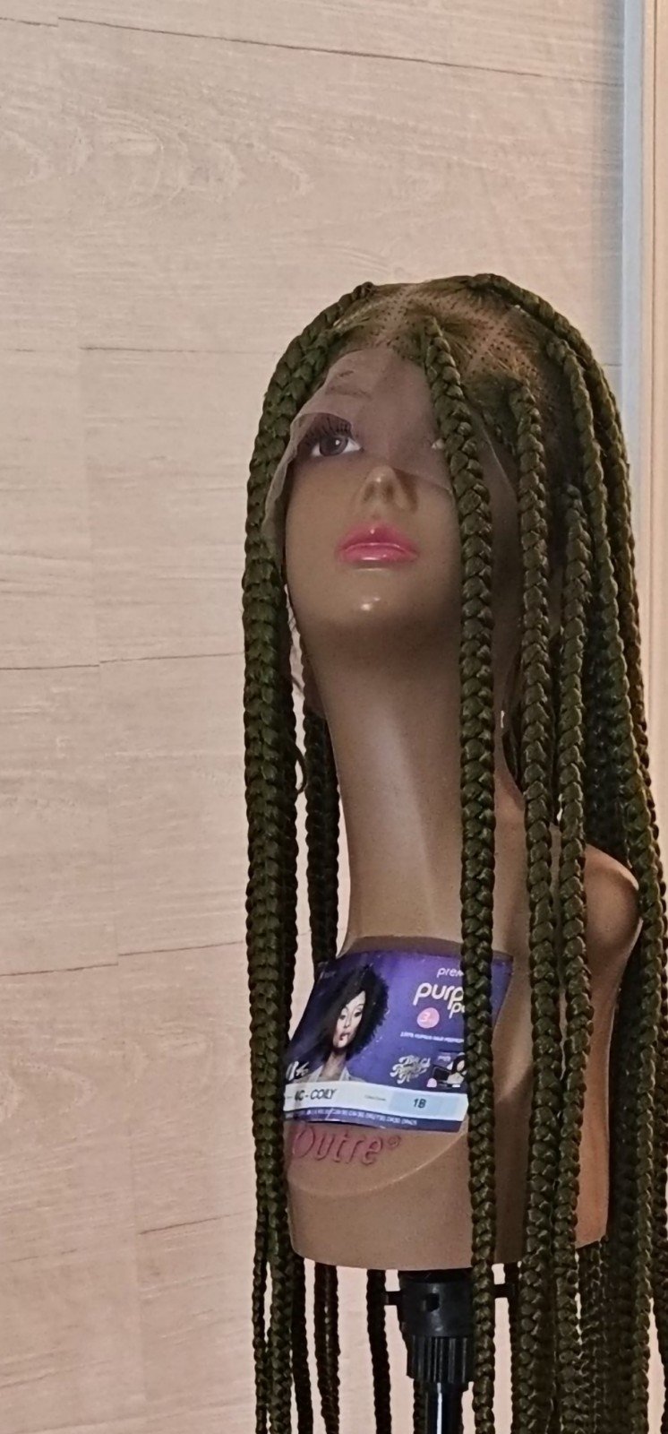 Nigerian African Braided Wig hair