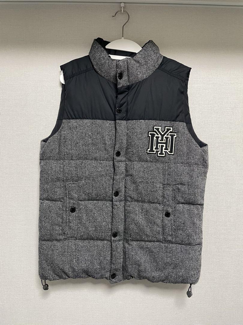 Excellent Condition Tommy Hilfiger Reversible Down Vest Black x Gray L