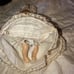 Composition vintage miniature Doll marked Germany