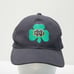 Vintage Notre Dame Hat Cap Adult 7 1/2 Green Blue The Game