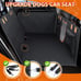 Dog Car Seat Cover Back Seat Extender Waterproof Heavy Duty Scratch SUV 330lb