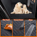 Dog Car Seat Cover Back Seat Extender Waterproof Heavy Duty Scratch SUV 330lb