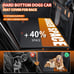 Dog Car Seat Cover Back Seat Extender Waterproof Heavy Duty Scratch SUV 330lb