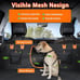 Dog Car Seat Cover Back Seat Extender Waterproof Heavy Duty Scratch SUV 330lb