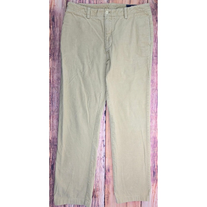 Vineyard Vines Mens Club Khaki Casual Straight Leg Corduroy Pants 35 x 32