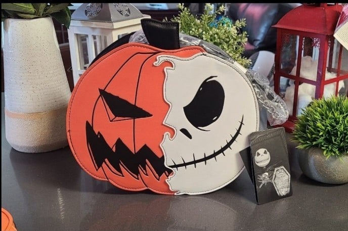 Halloween Jack Pumpkin Crossbody