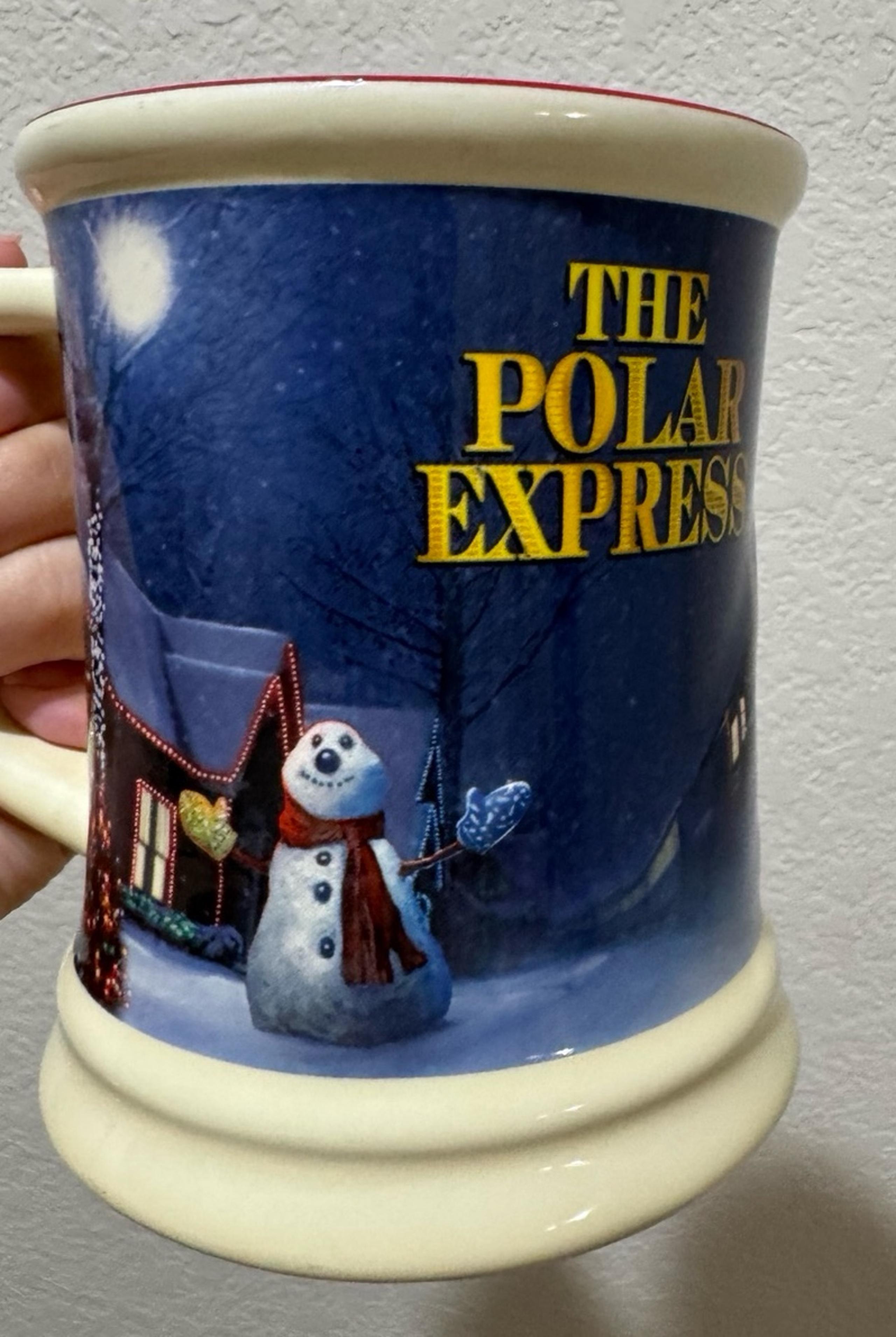 Warner Brothers Official The Polar Express 3D Train Mug Large