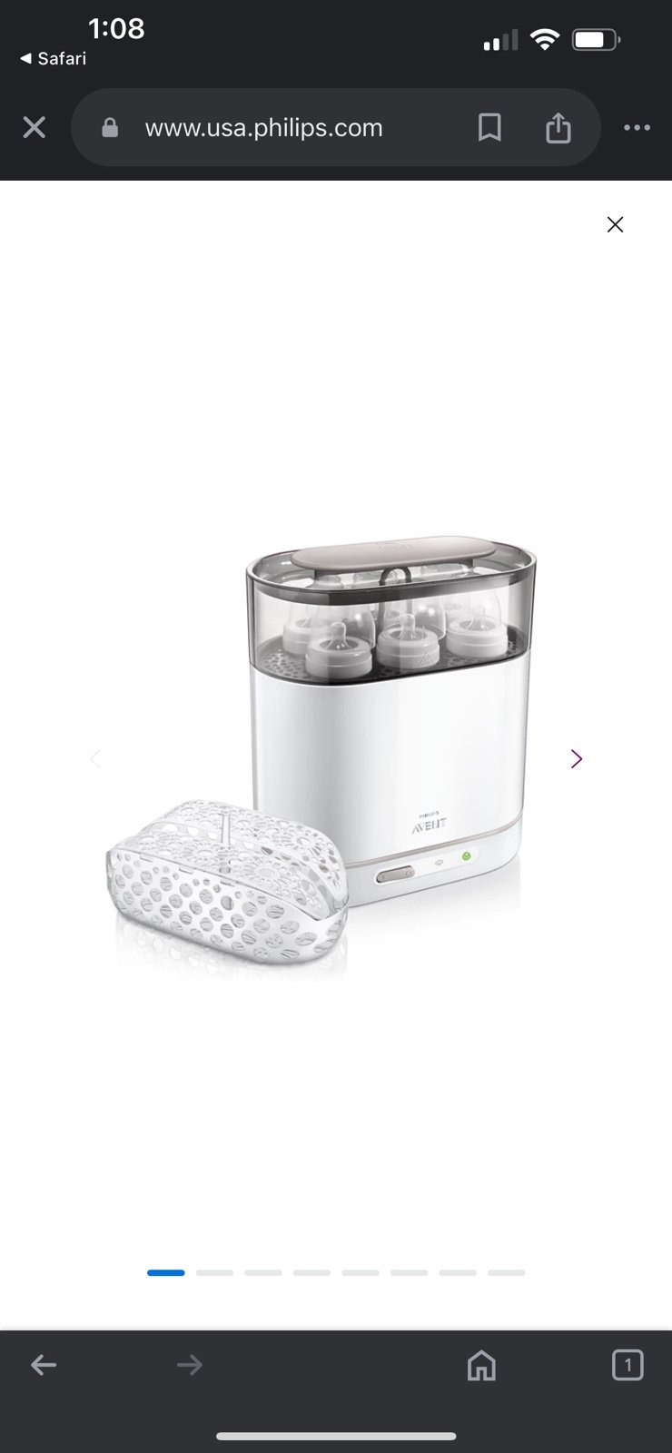 BABY BUNDLE w/t Avent 4-n-1 Sterilizer