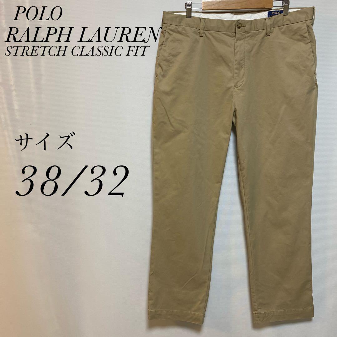 POLO RALPH LAUREN Chino Pants, Size 38/32, Stretch