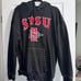 SDSU women's black hoodie