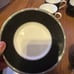 Mikasa Bone China elegant scroll black dishes 11 pc