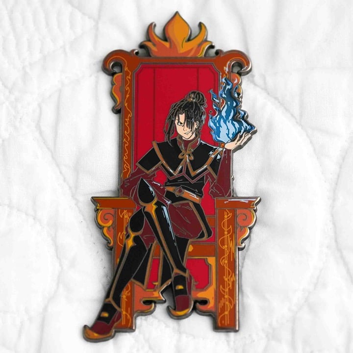 ATLA Avatar the Last Airbender Azula Fire Nation Enamel Pin LE 30