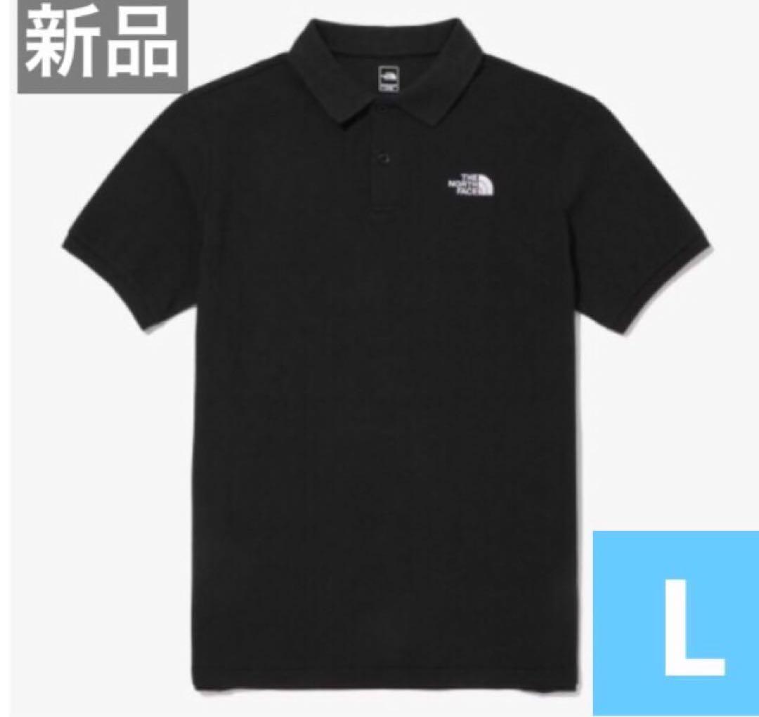 THE NORTH FACE North Face Polo Shirt Black L Size Korea