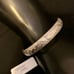 VINTAGE ETCHED ON DIAMOND TEXTURE HAN 925 SIGNED BRACELET