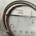 VINTAGE ETCHED ON DIAMOND TEXTURE HAN 925 SIGNED BRACELET