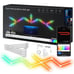 LED Smart Glide Wall Line Light, WiFi RGB LED Wall Light for Gaming Room, 16M+ C