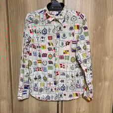 Paul Smith Flag Pattern Shirt