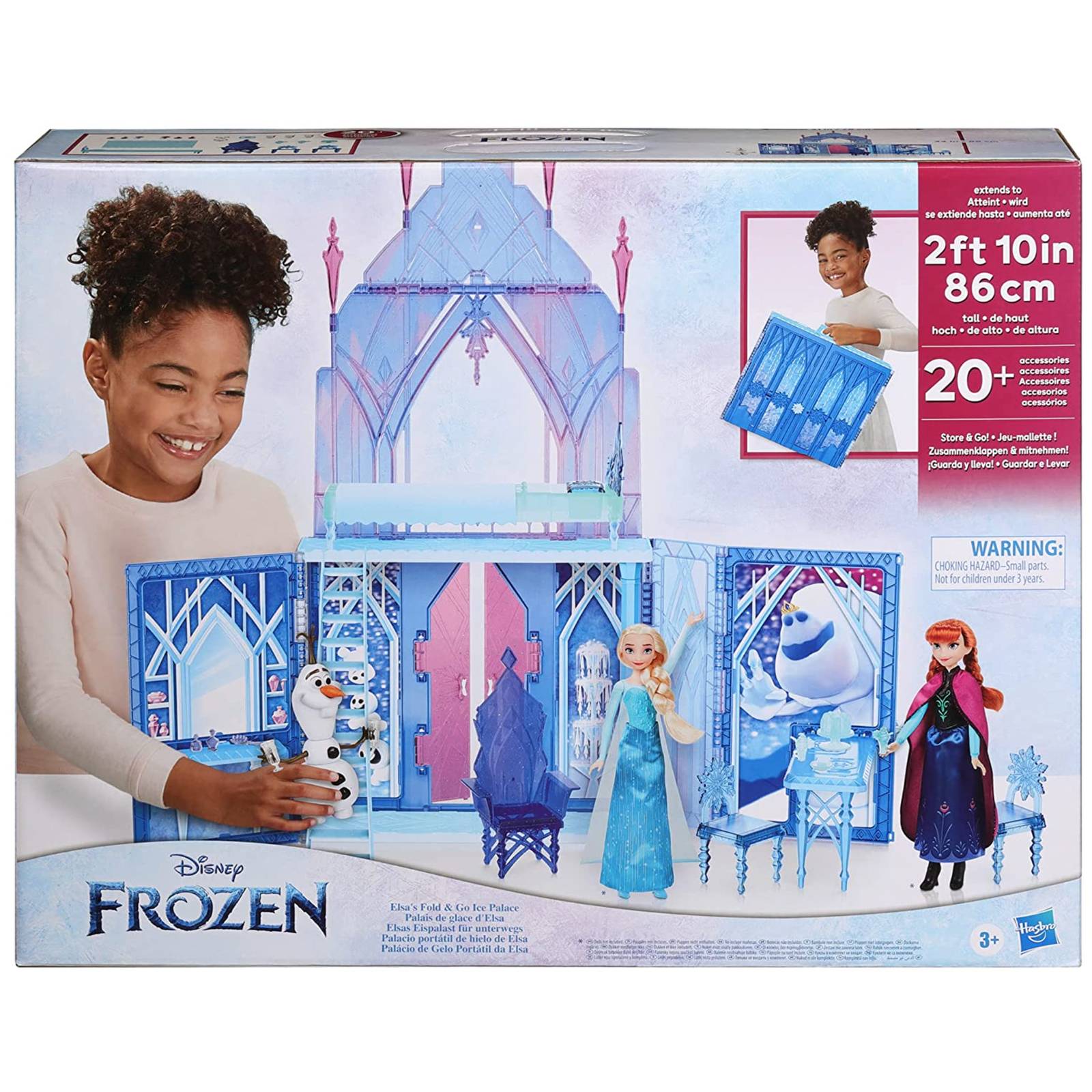 Hasbro Collectibles - Frozen 2 Elsa Fold and Go Ice Palace