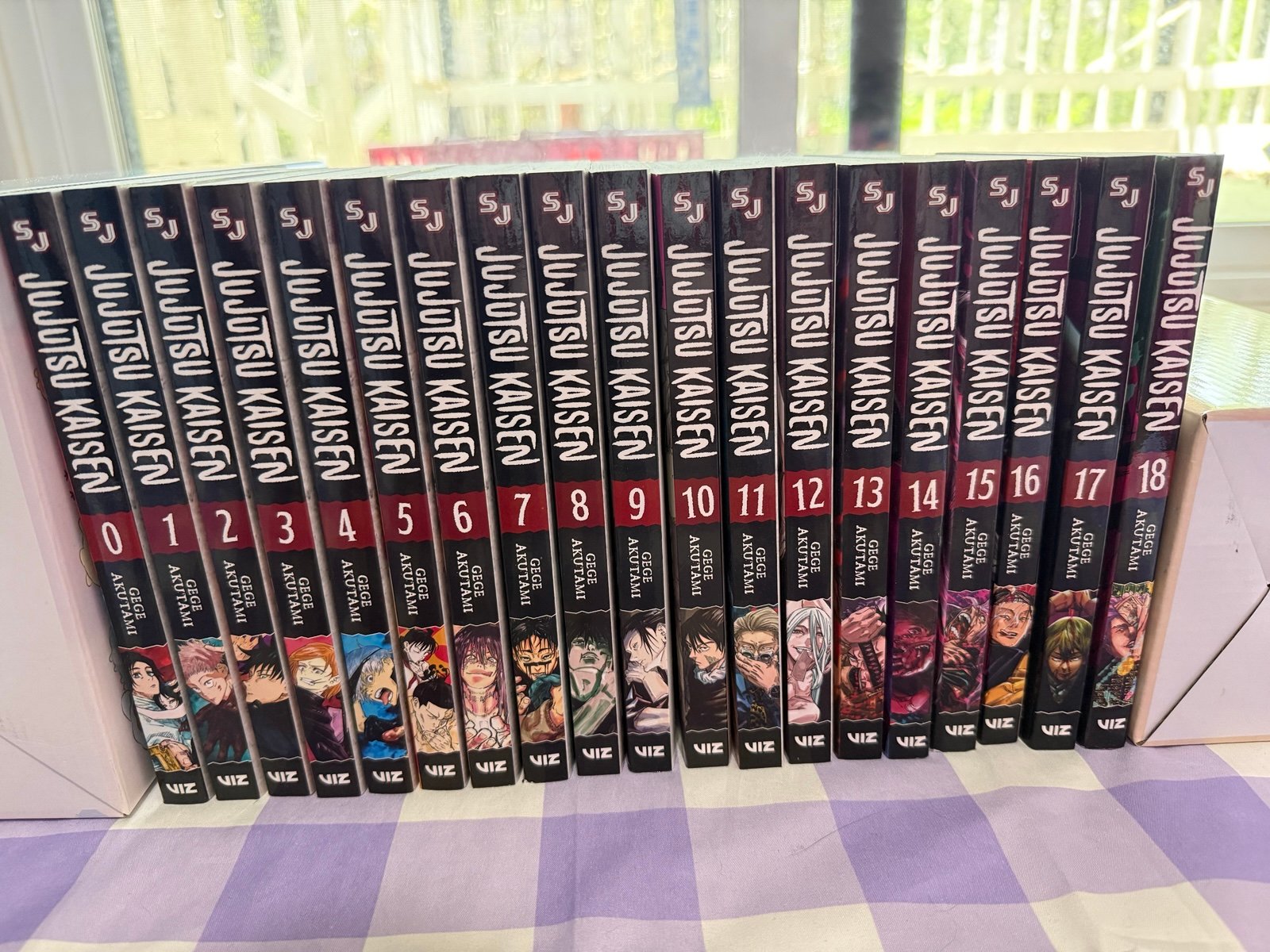 Jujustu Kaisen Manga 0-18