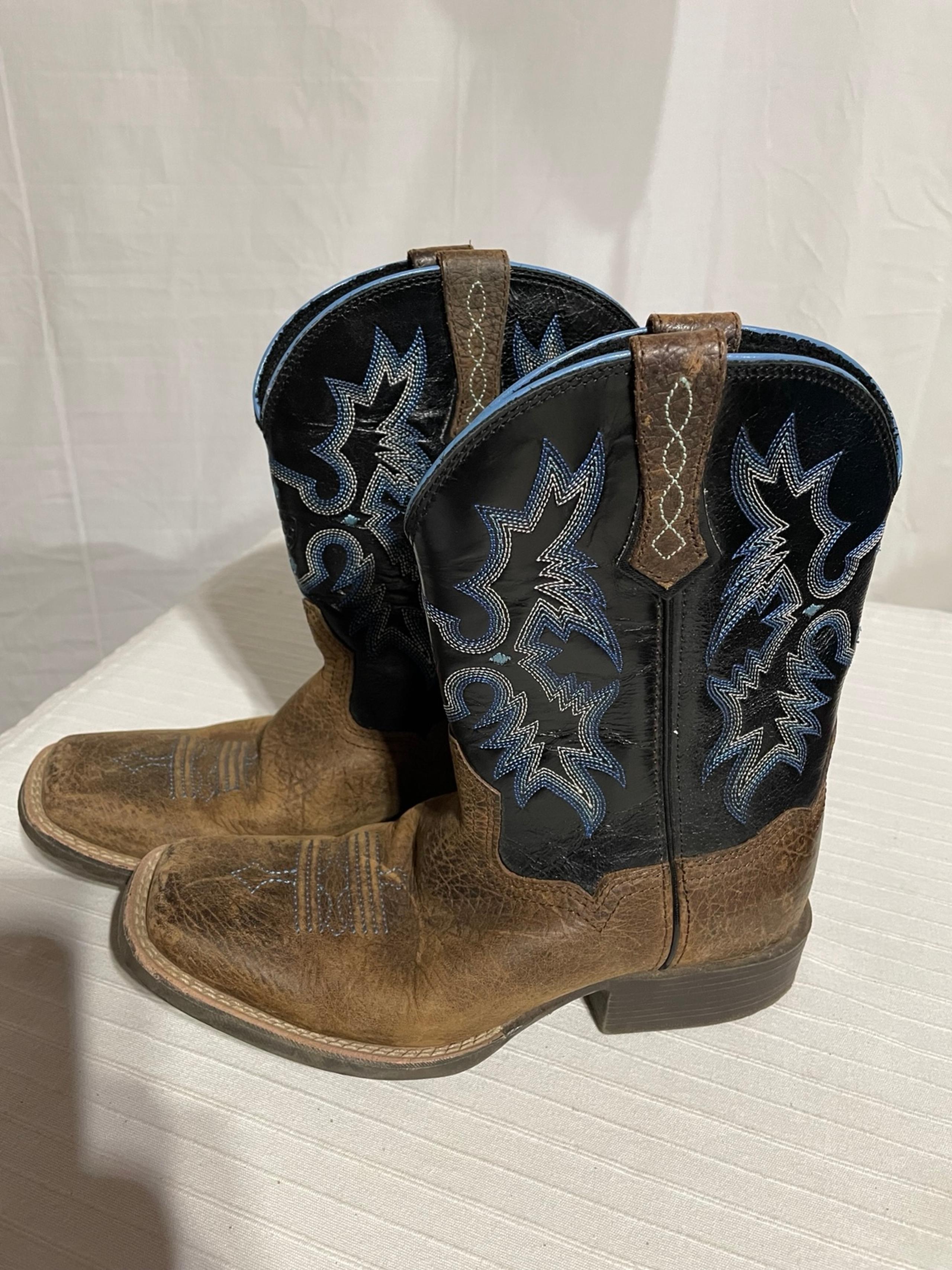 Ariat Tombstone Western Kids Unisex Boots Sz 3