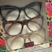 Betsey Johnson 3PCK Reading Glasses Set