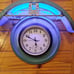 Vintage Harley fender wall clock